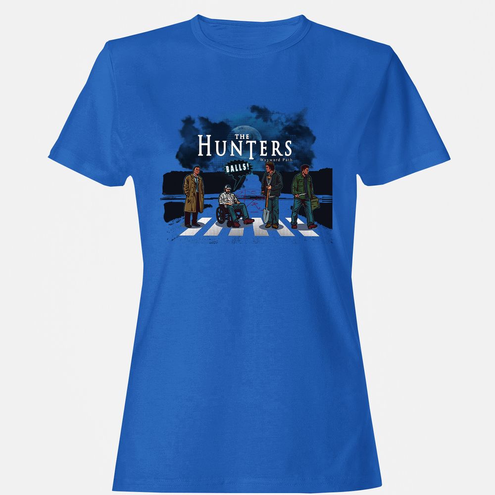 Women's T-Shirt - E6RH3PVZ - Royal - 14