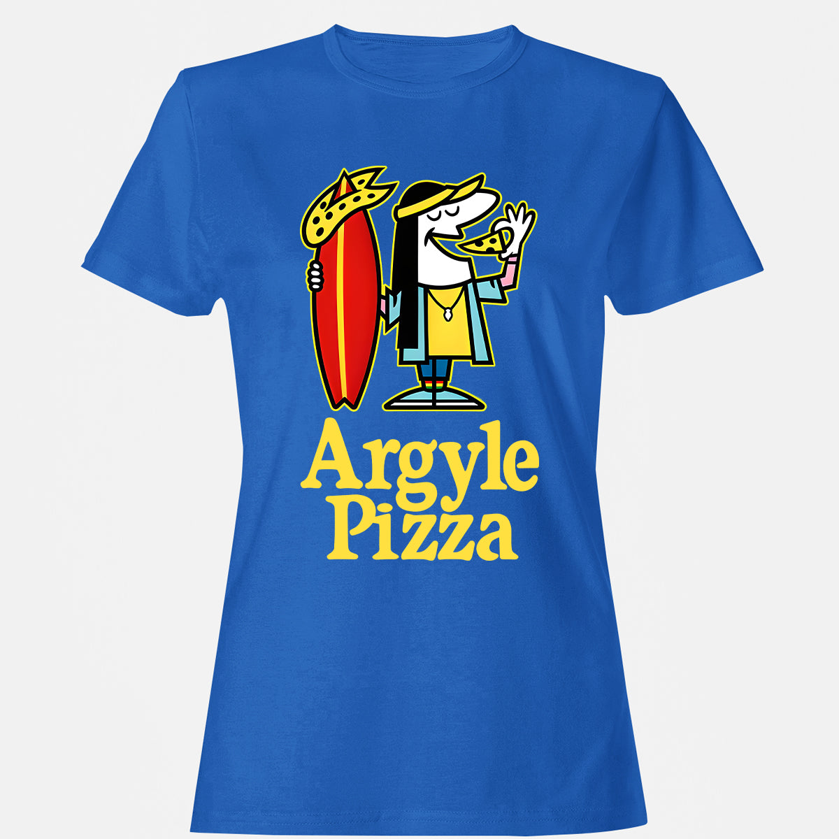 Women's T-Shirt - 6LS1NN9R - Royal - 14
