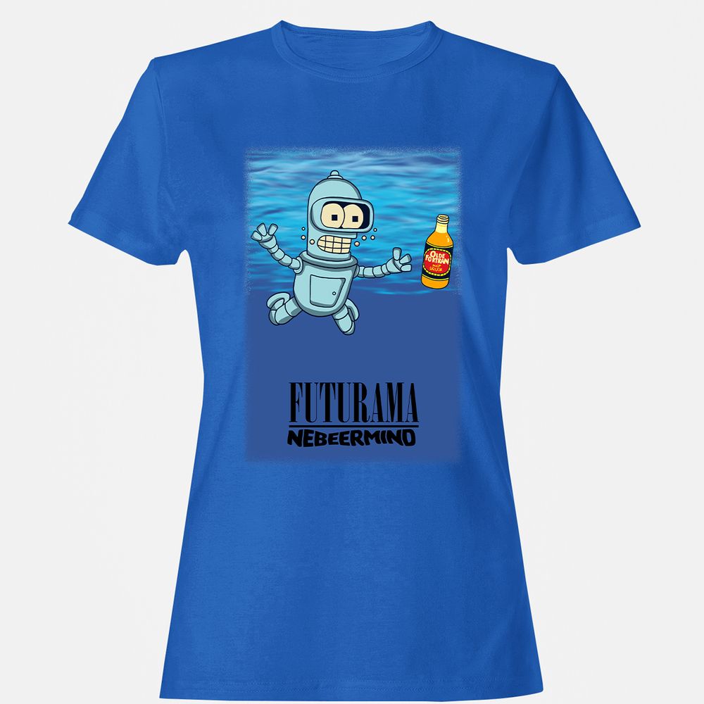 Women's T-Shirt - Q7EL8DZX - Royal - 14