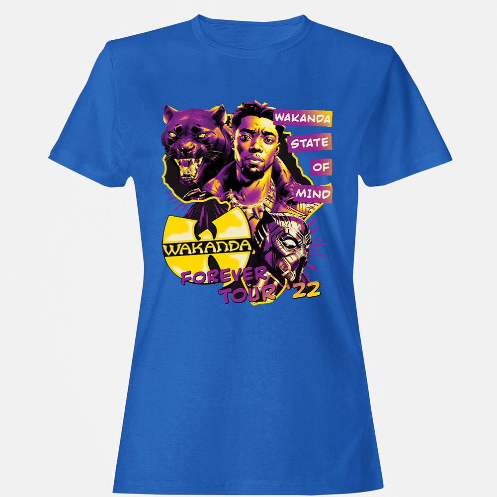 Women's T-Shirt - L3YZER4B - Royal - 14