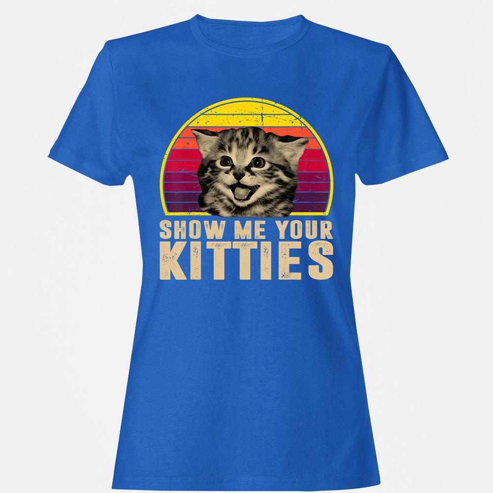 Women's T-Shirt - QCC5HCFR - Royal - 14