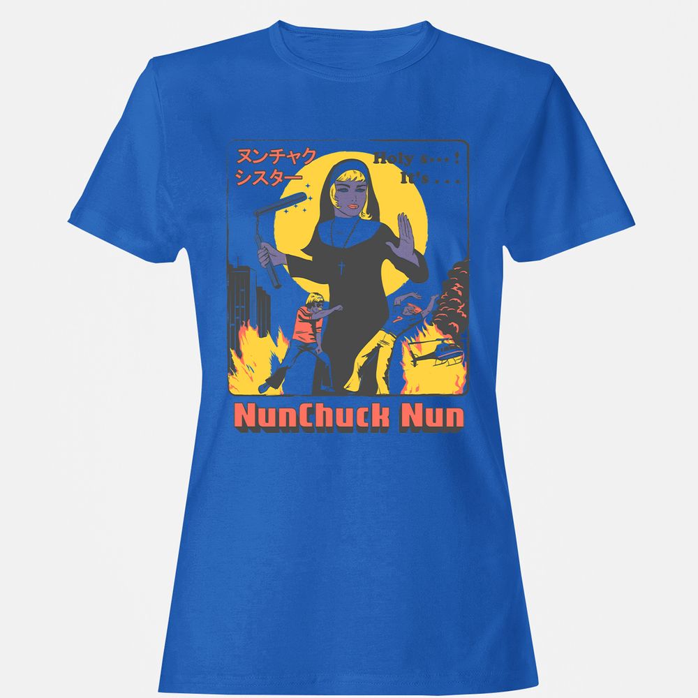 Women's T-Shirt - H7G44PSB - Royal - 14