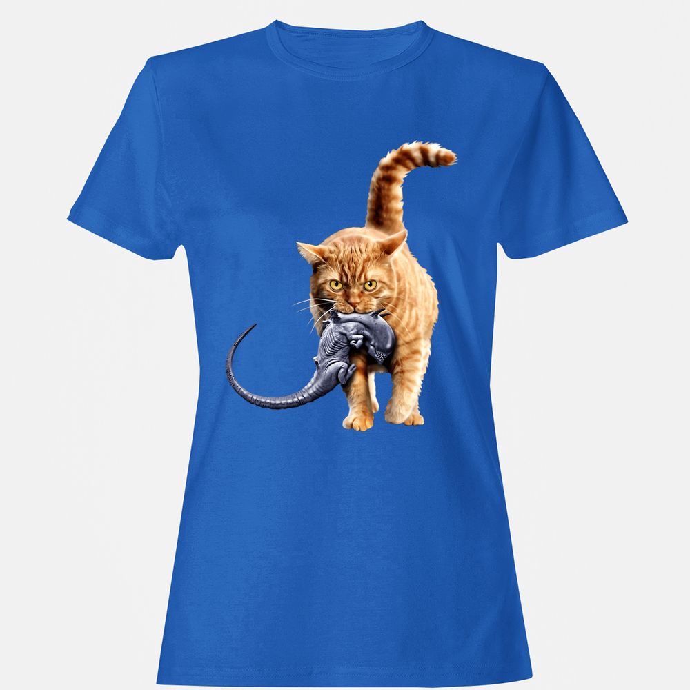 Women's T-Shirt - XK9QVPR8 - Royal - 14