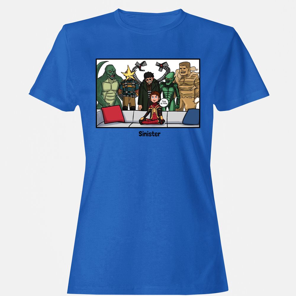 Women's T-Shirt - RCD2KWGJ - Royal - 14