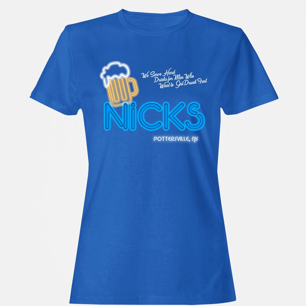 Women's T-Shirt - 4CNT8KFC - Royal - 14