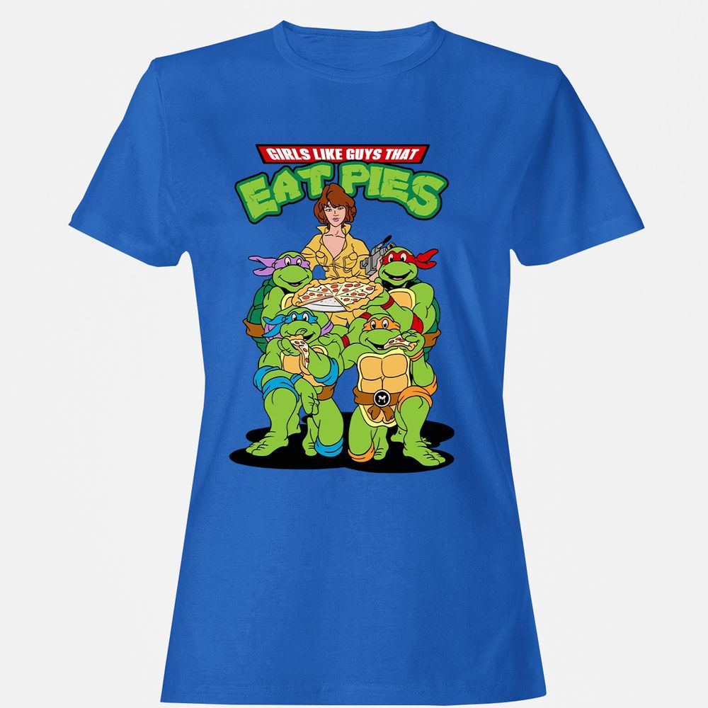 Women's T-Shirt - M7AZCUQZ - Royal - 14