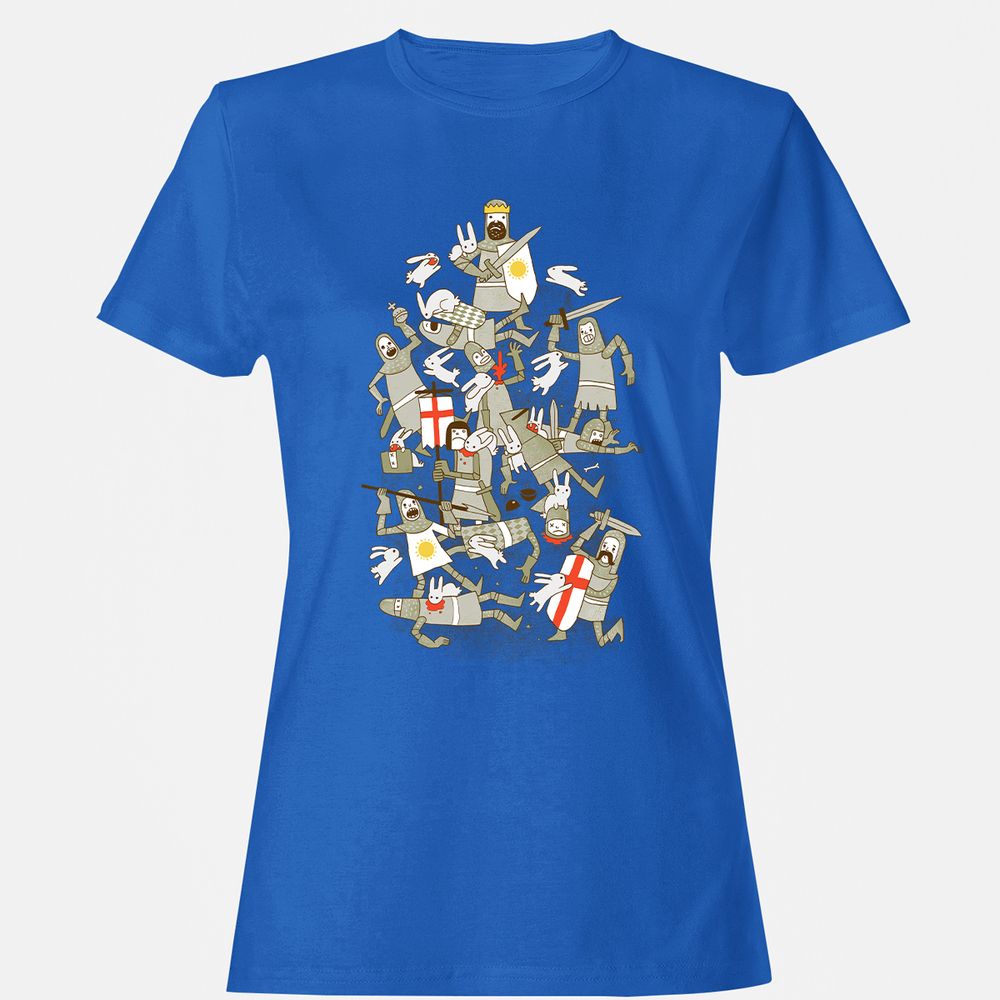 Women's T-Shirt - 7EJN3A6L - Royal - 14