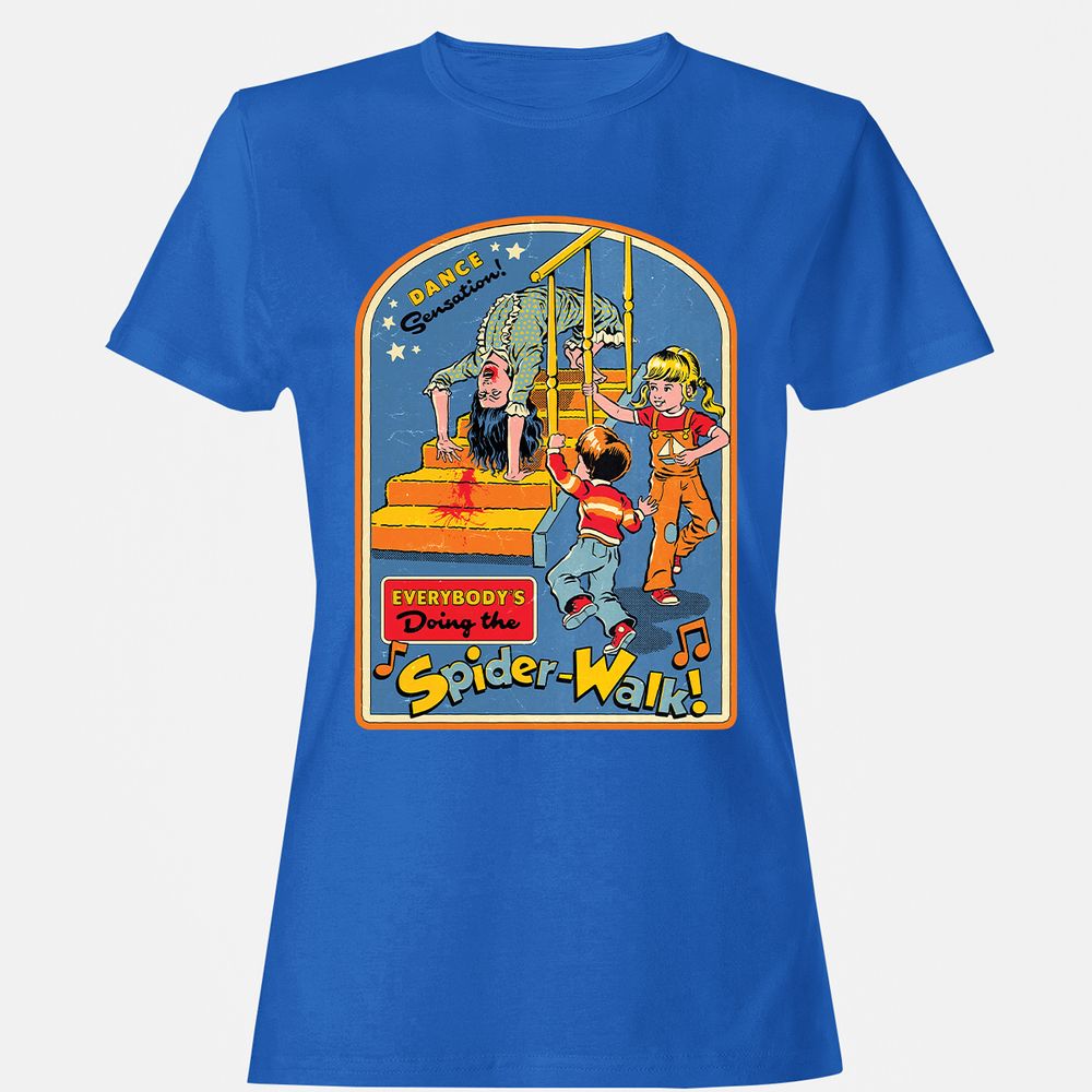 Women's T-Shirt - 5C9R85VL - Royal - 14