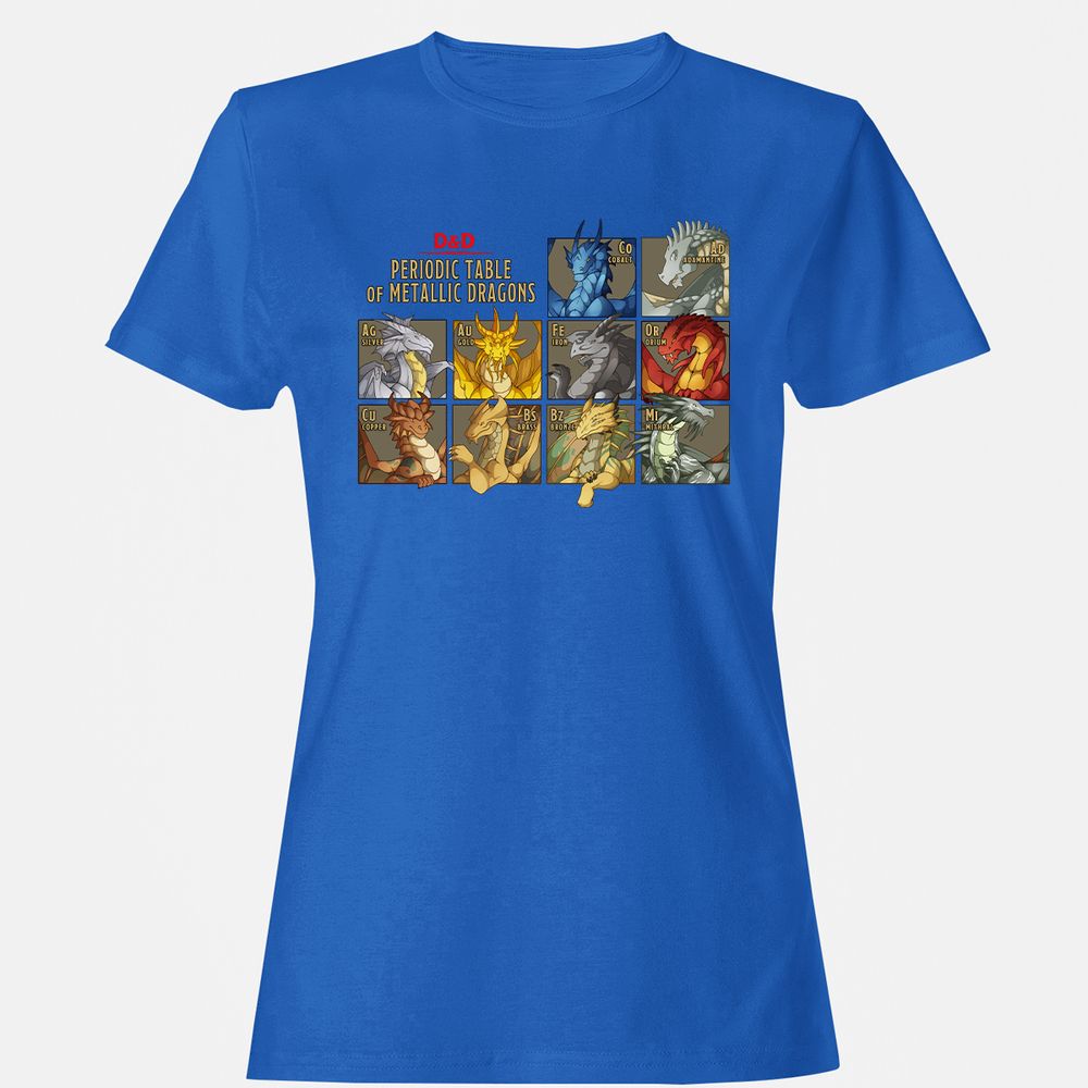 Women's T-Shirt - GU9M4LHF - Royal - 14
