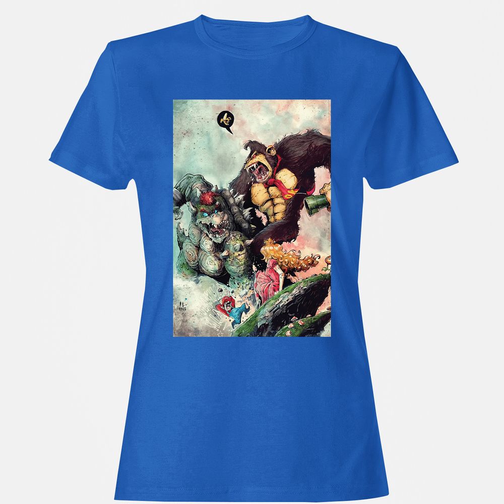 Women's T-Shirt - EUFUBV2Z - Royal - 14