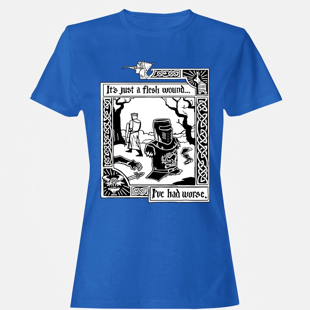 Women's T-Shirt - XKP4B1XQ - Royal - 14