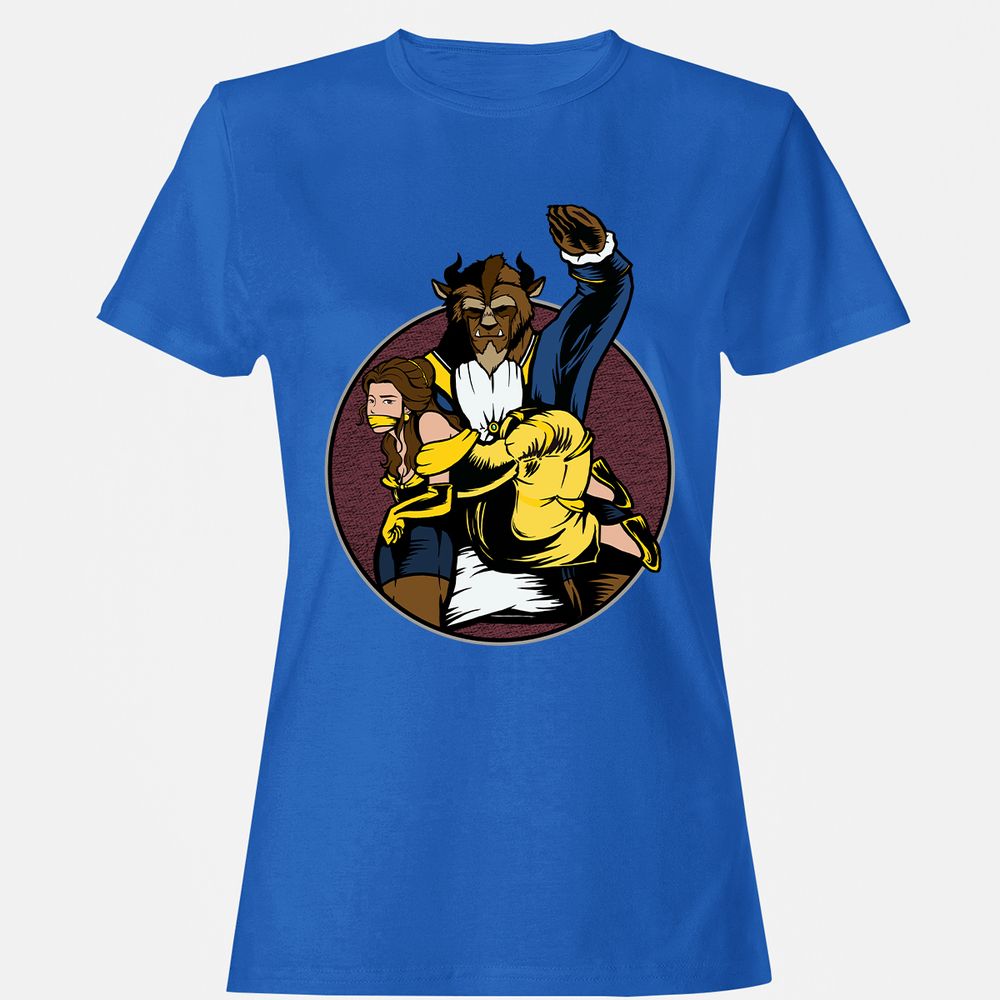 Women's T-Shirt - 69PQ7M5L - Royal - 14