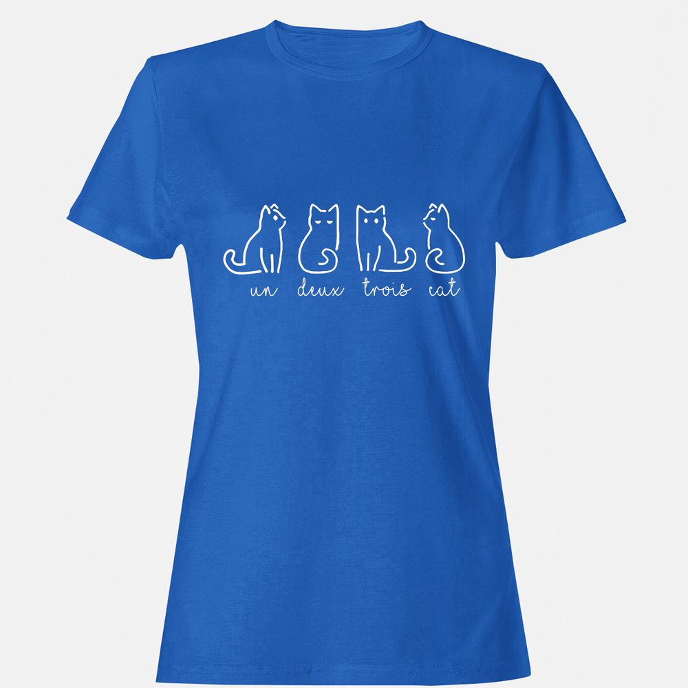 Women's T-Shirt - QFMMNEUU - Royal - 14