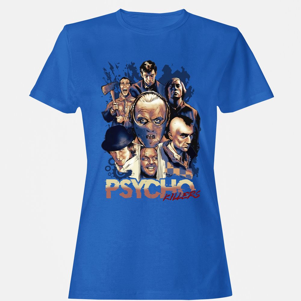 Women's T-Shirt - SQQ1KKQC - Royal - 14