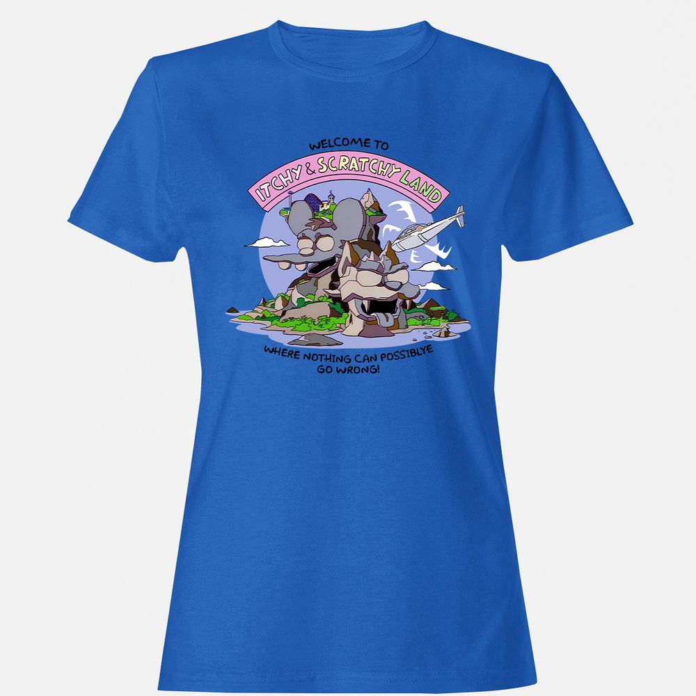 Women's T-Shirt - PM556199 - Royal - 14
