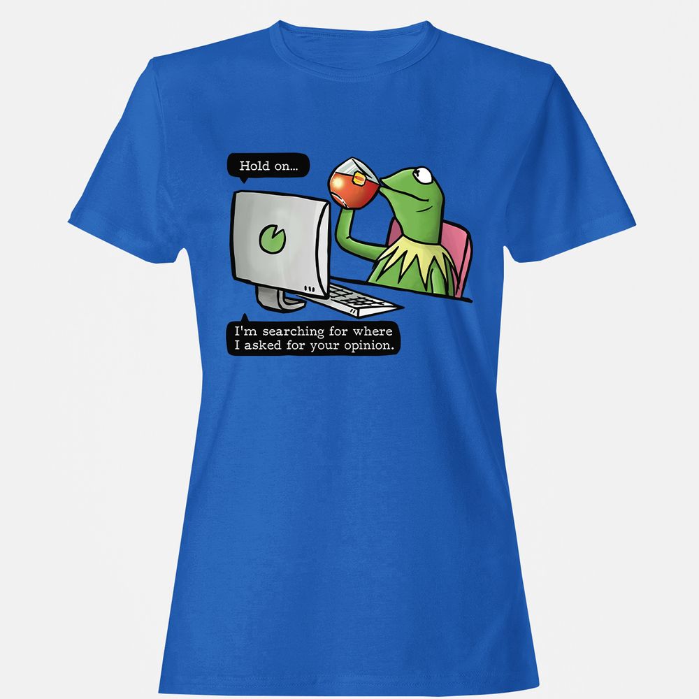 Women's T-Shirt - J7FCAH7K - Royal - 14