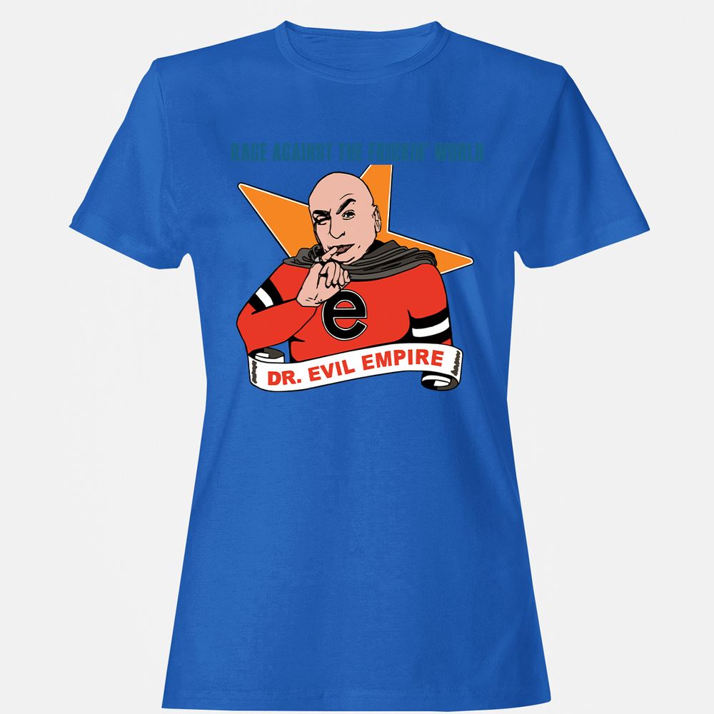 Women's T-Shirt - E9EBDJ9V - Royal - 14