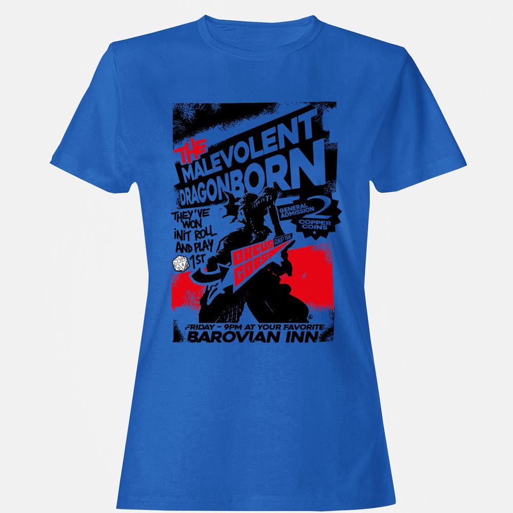 Women's T-Shirt - GBNY8BFQ - Royal - 14