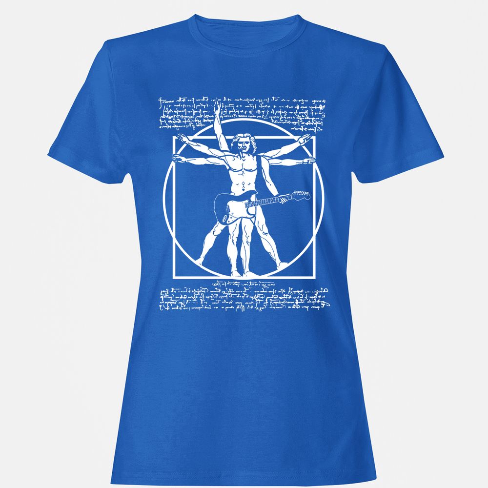 Women's T-Shirt - M1WZF9C5 - Royal - 14