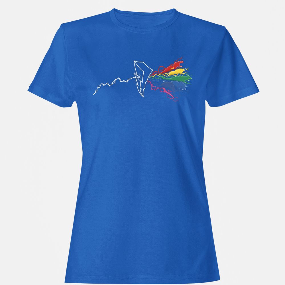 Women's T-Shirt - 61XH5W78 - Royal - 14