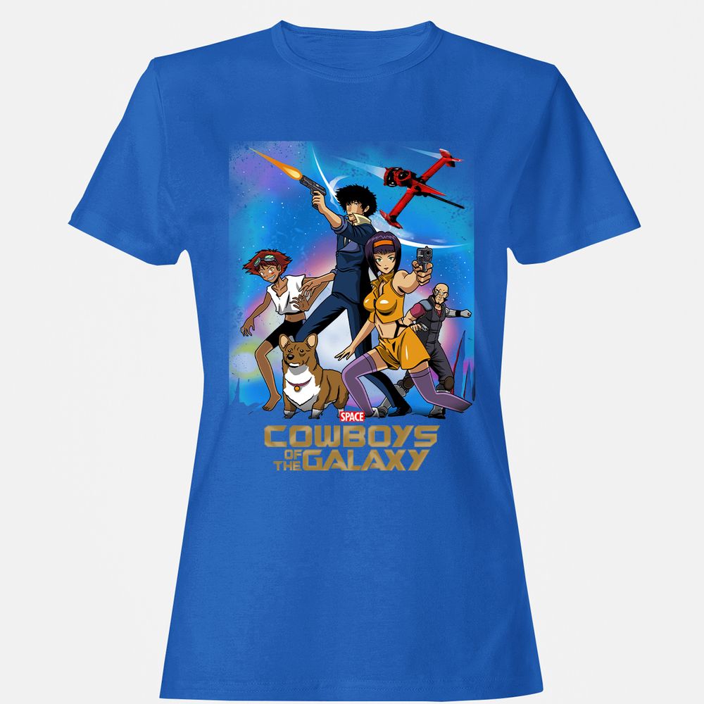 Women's T-Shirt - EEFAU4G6 - Royal - 14