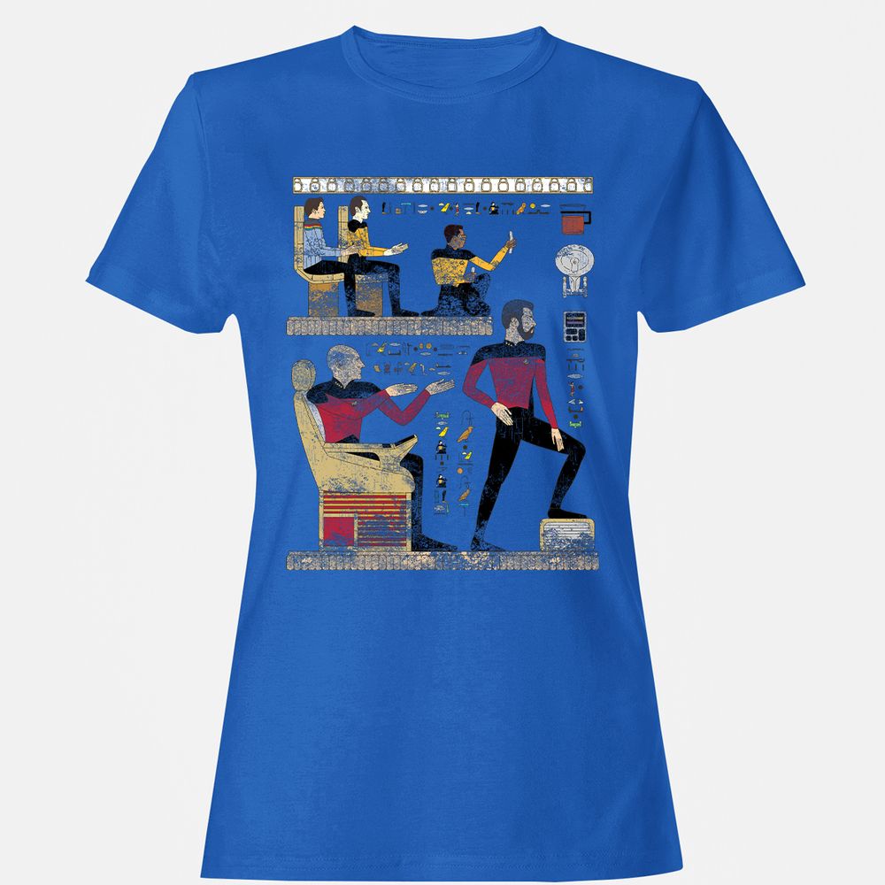Women's T-Shirt - TZJ6H45T - Royal - 14