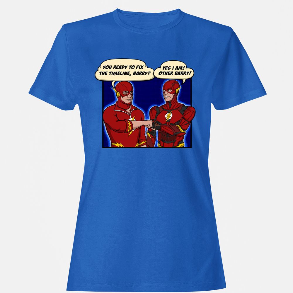 Women's T-Shirt - ZCK3CBFQ - Royal - 14