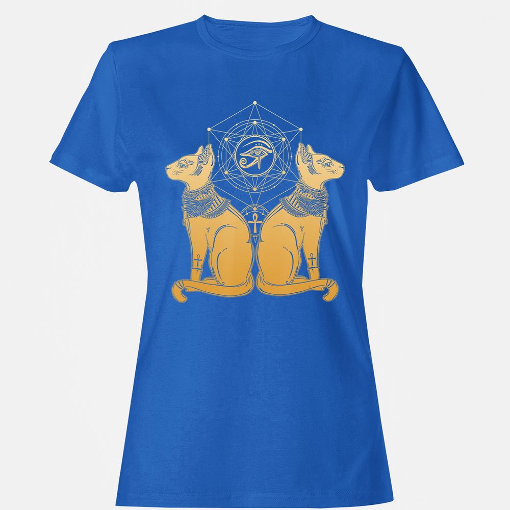 Women's T-Shirt - R4CVBXNE - Royal - 14