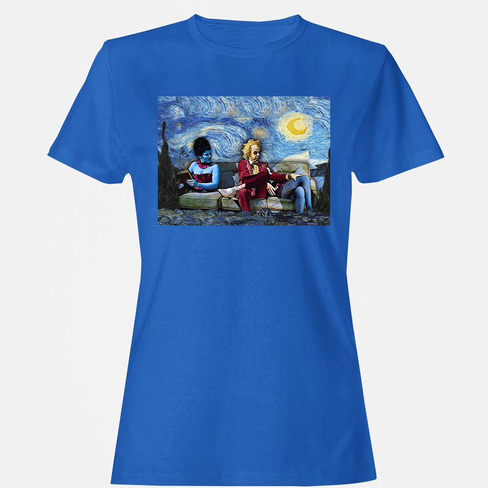 Women's T-Shirt - FB7PXHZ9 - Royal - 14