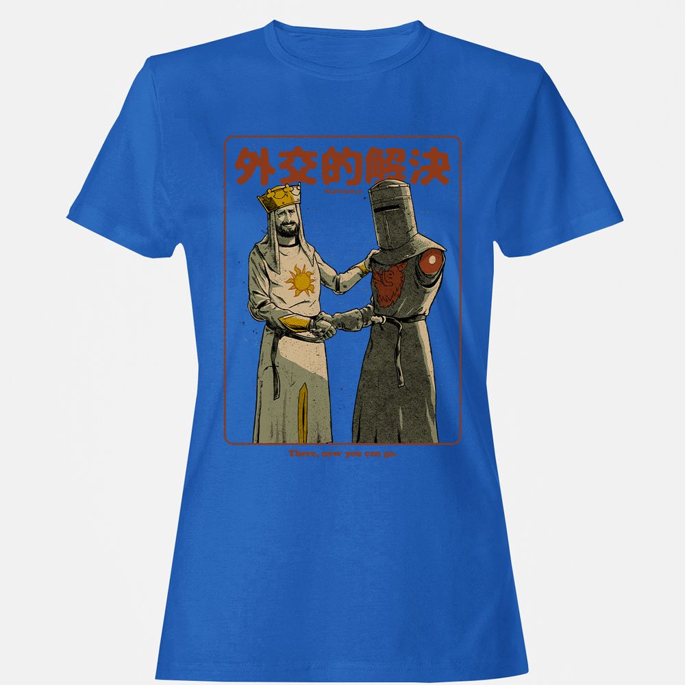 Women's T-Shirt - 7JH6FZ1H - Royal - 14