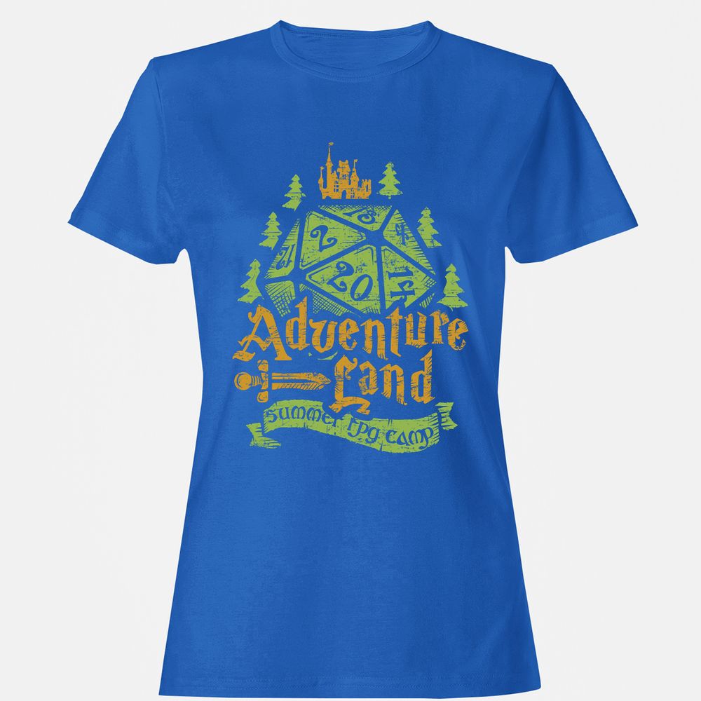 Women's T-Shirt - B2BQWGDC - Royal - 14