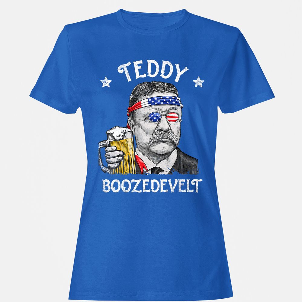 Women's T-Shirt - YXW7HPWT - Royal - 14