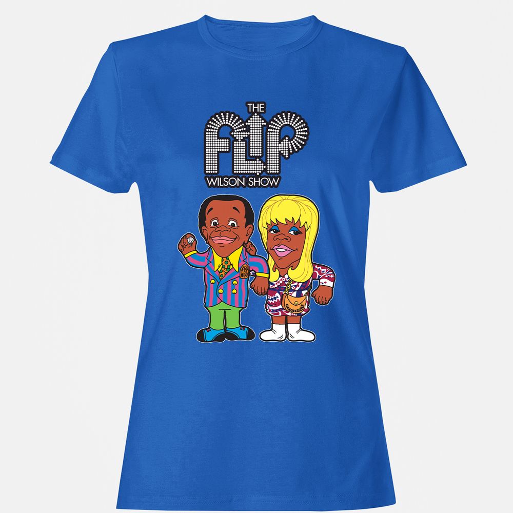 Women's T-Shirt - 9ADYH8QY - Royal - 14