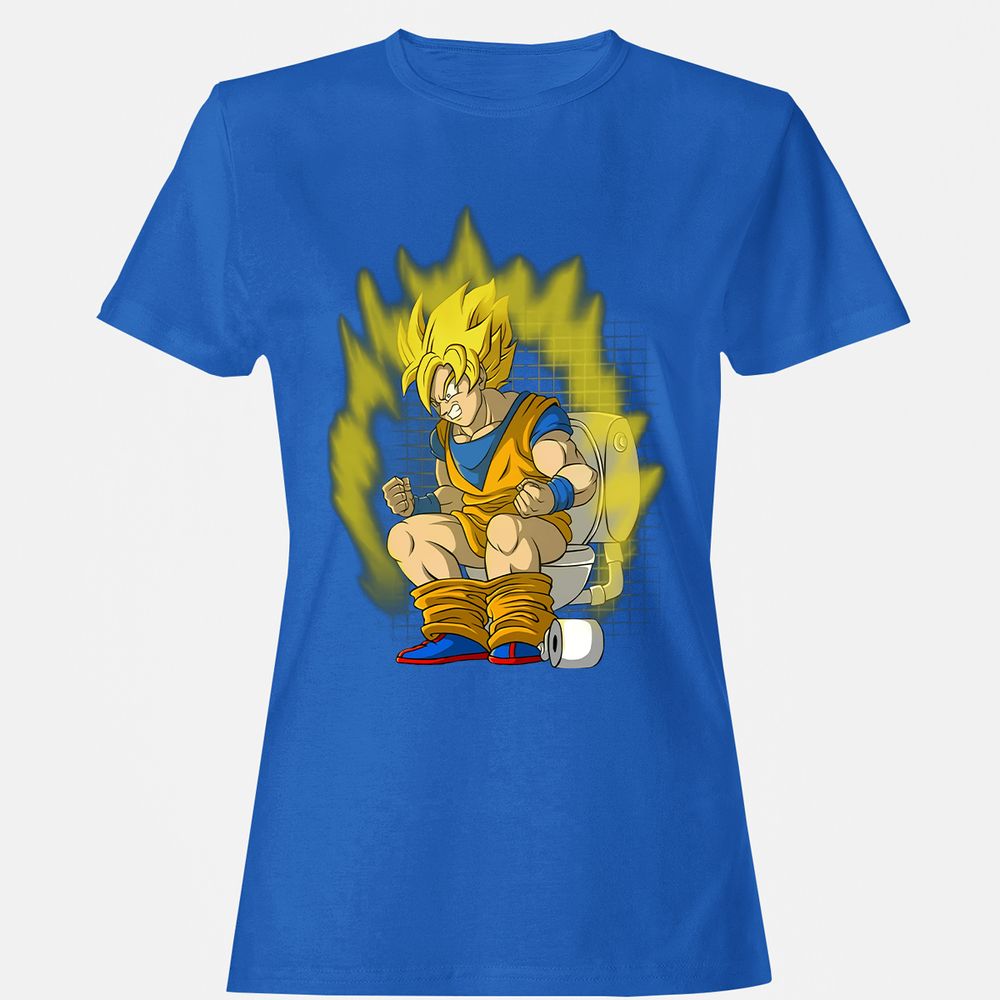 Women's T-Shirt - B1EDU8Q7 - Royal - 14
