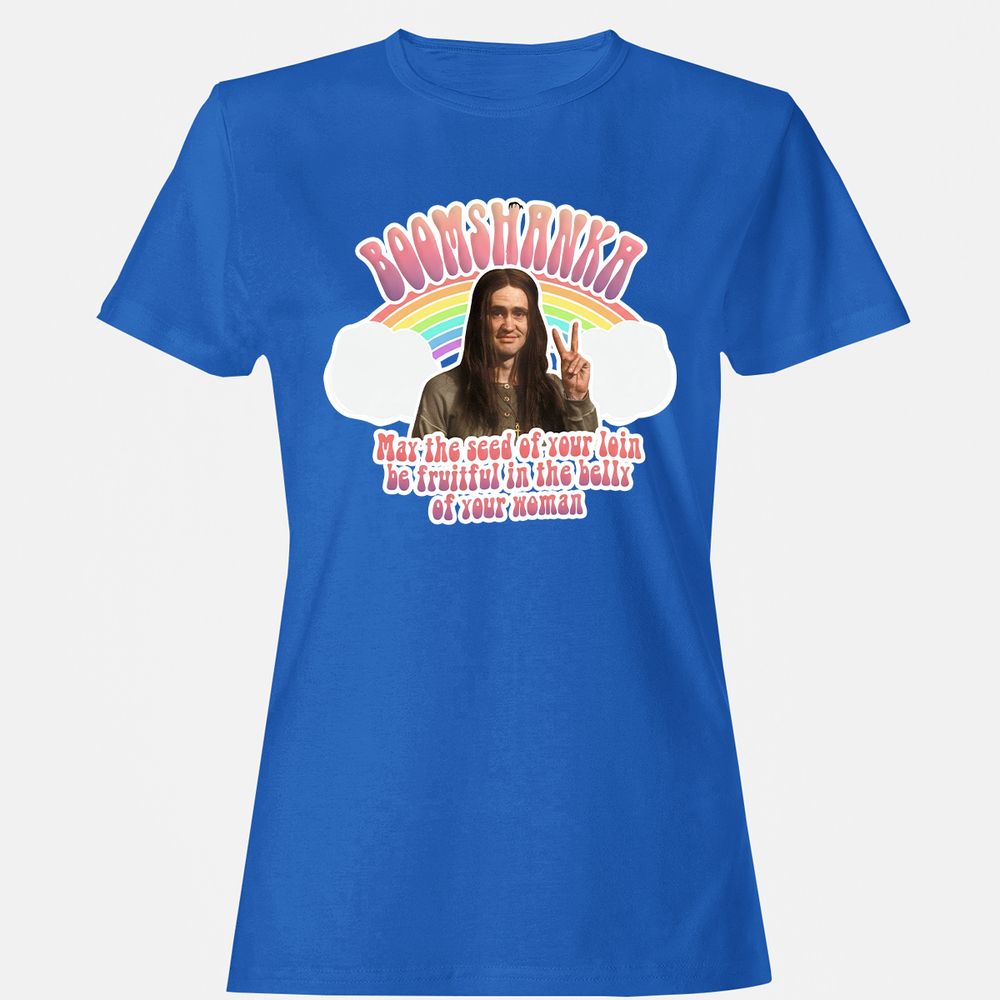 Women's T-Shirt - QL6UEZNA - Royal - 14