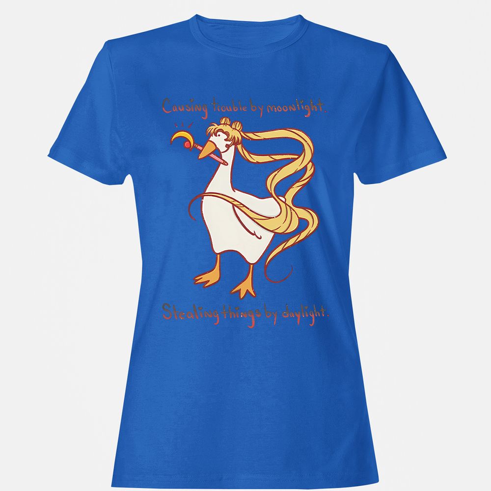 Women's T-Shirt - GBGRJZQZ - Royal - 14