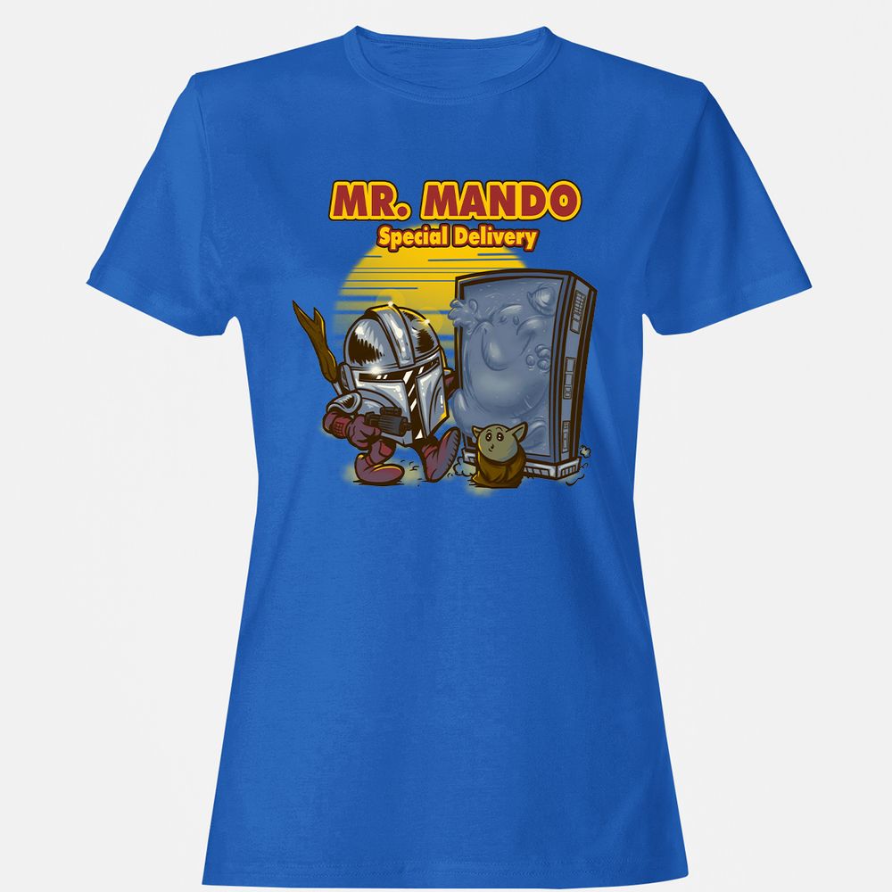 Women's T-Shirt - VWSM1TYJ - Royal - 14
