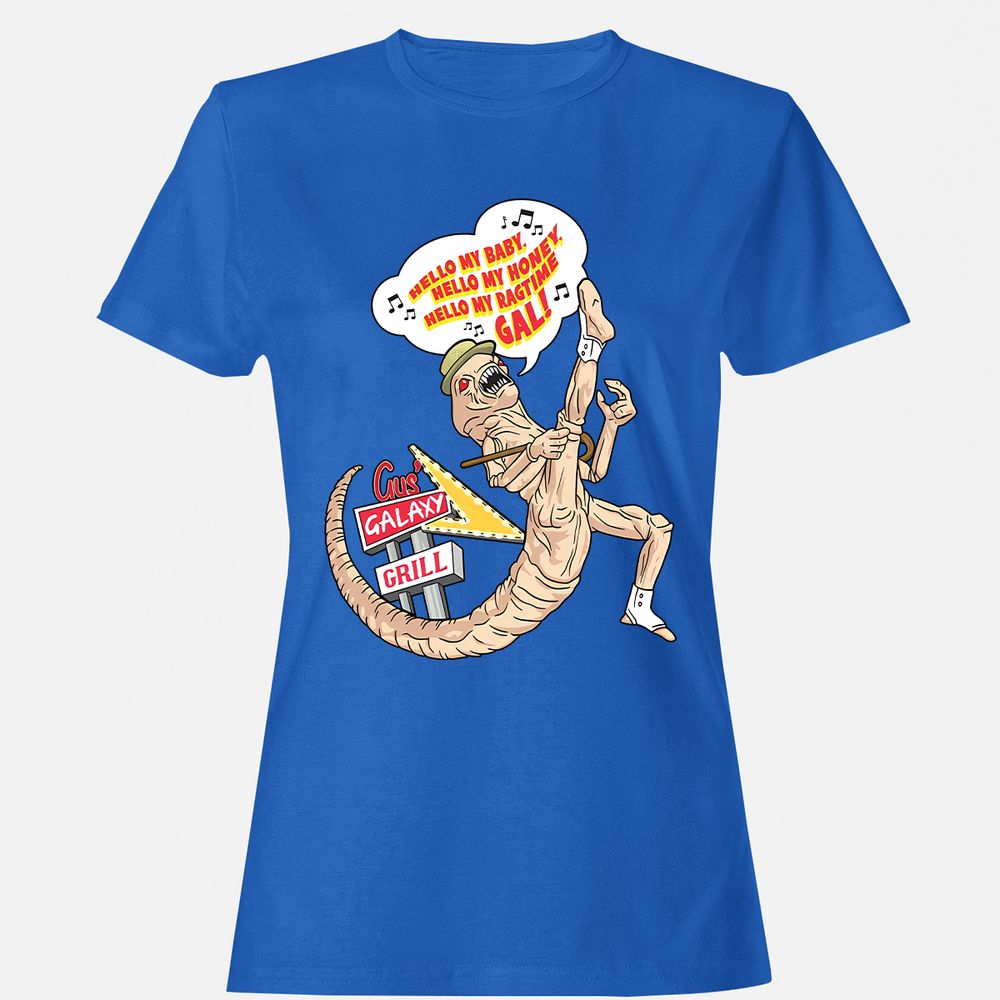 Women's T-Shirt - UA1DXSB4 - Royal - 14