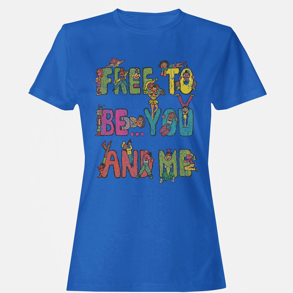 Women's T-Shirt - YE4L9WDW - Royal - 14