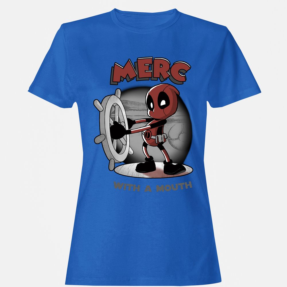 Women's T-Shirt - 91XD9FGA - Royal - 14