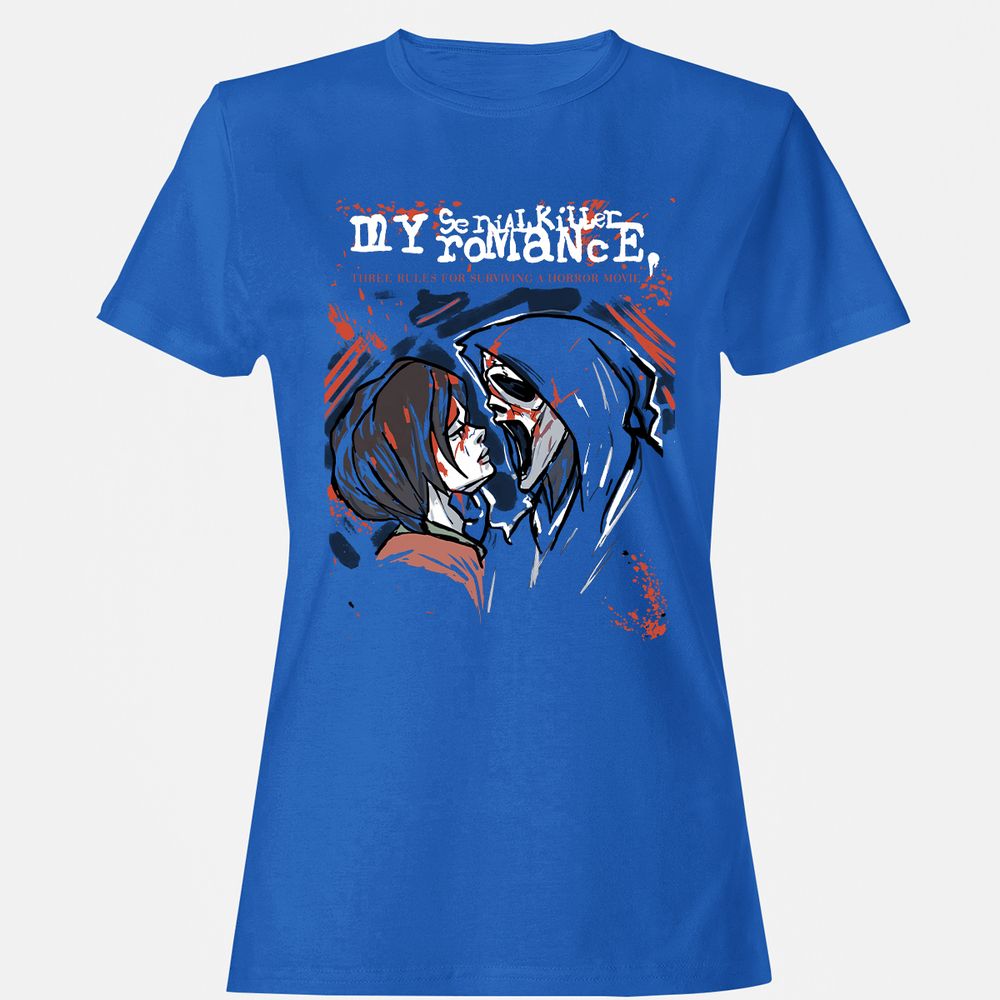 Women's T-Shirt - G1UDGMM5 - Royal - 14