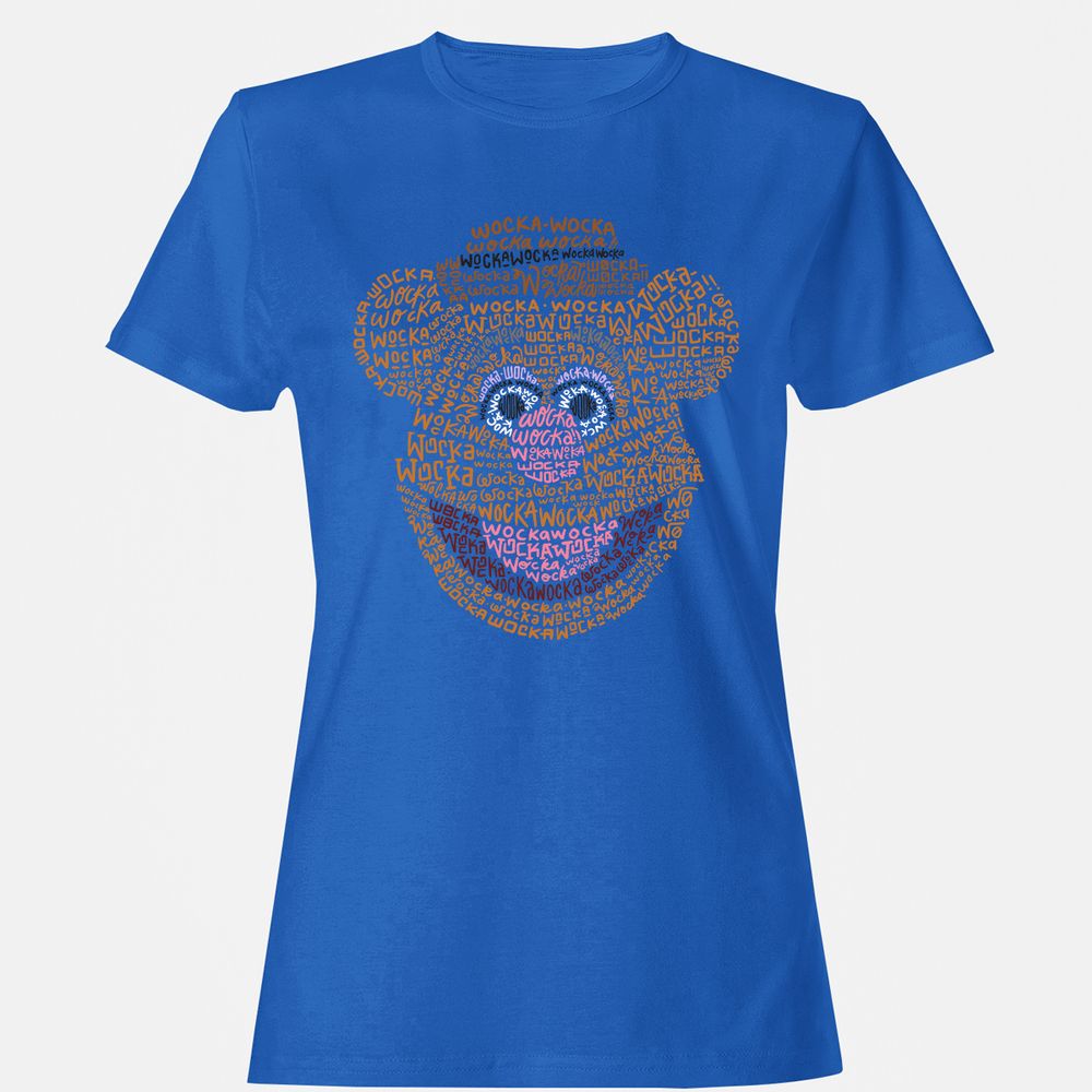 Women's T-Shirt - EDZF9R3V - Royal - 14