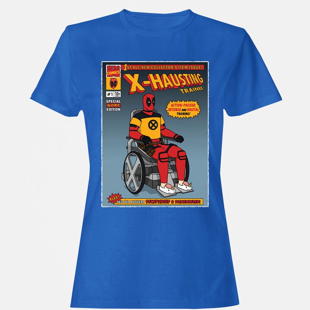 Women's T-Shirt - QKQH669X - Royal - 14