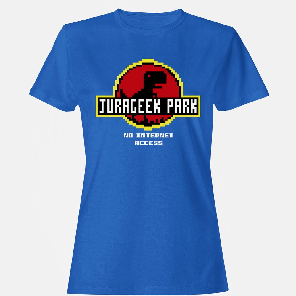 Women's T-Shirt - QYYFW99U - Royal - 14