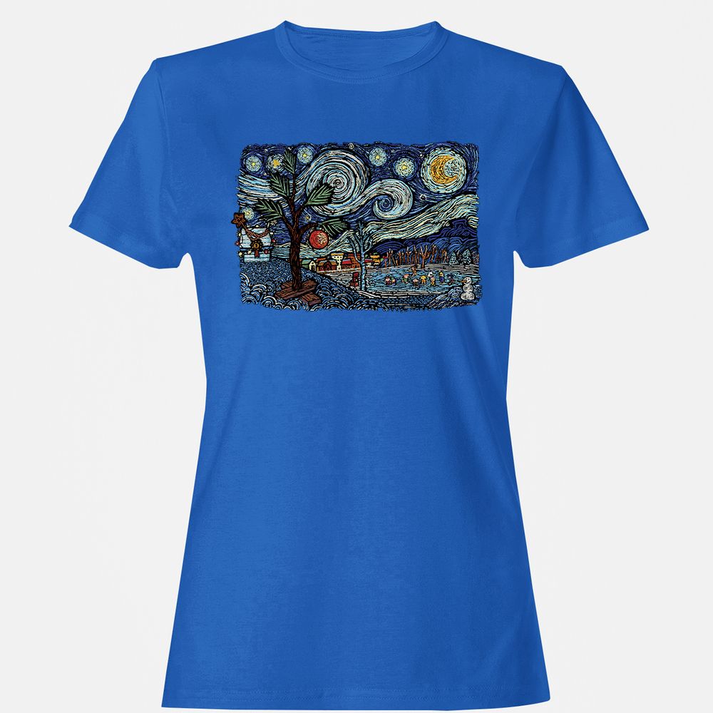 Women's T-Shirt - HXSNNS1H - Royal - 14