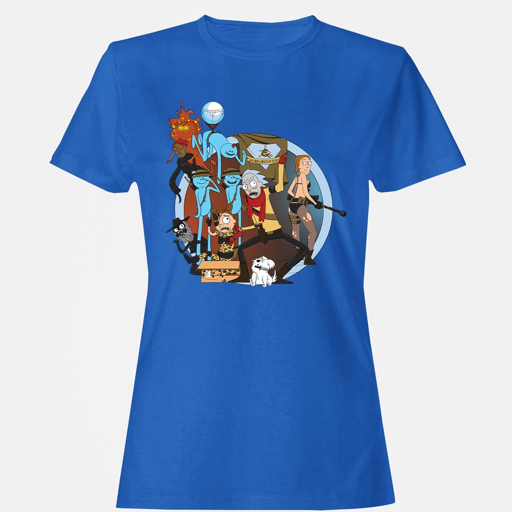 Women's T-Shirt - Z4J5AR9Z - Royal - 14
