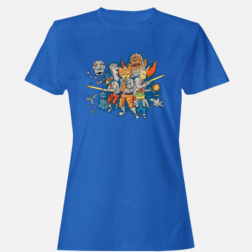 Women's T-Shirt - A7H3NL25 - Royal - 14