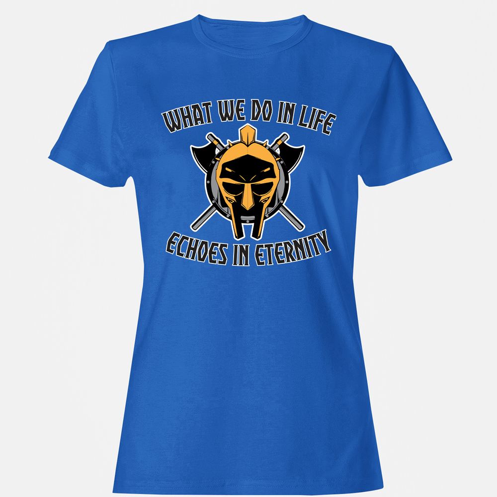 Women's T-Shirt - 9MV5E8VE - Royal - 14
