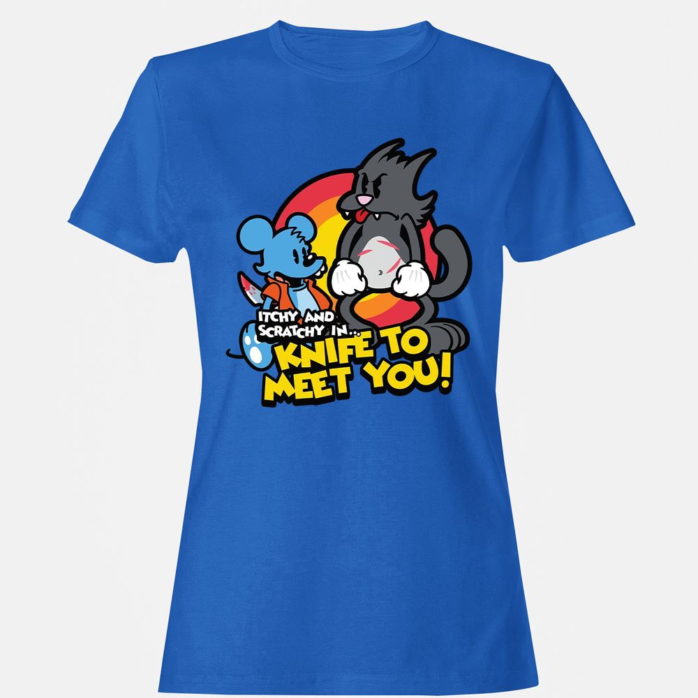 Women's T-Shirt - 354B23NX - Royal - 14