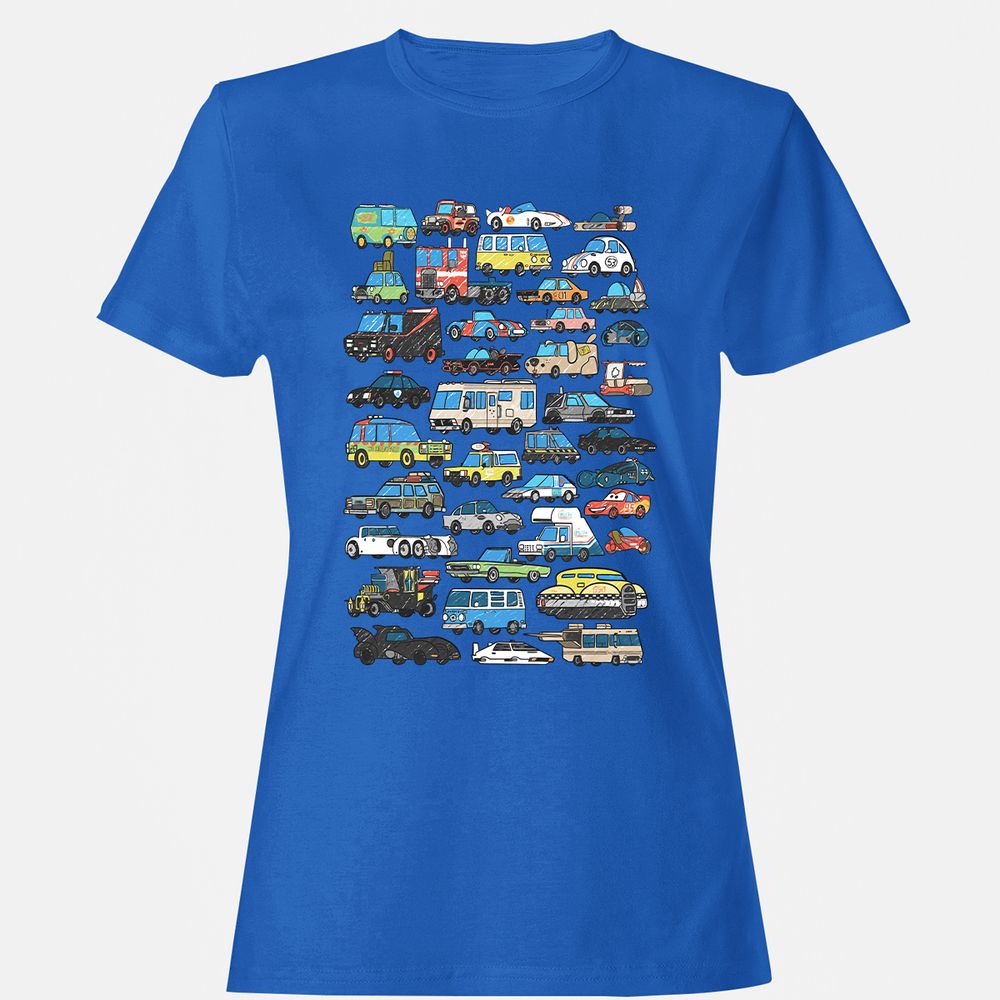 Women's T-Shirt - RR12MWM8 - Royal - 14